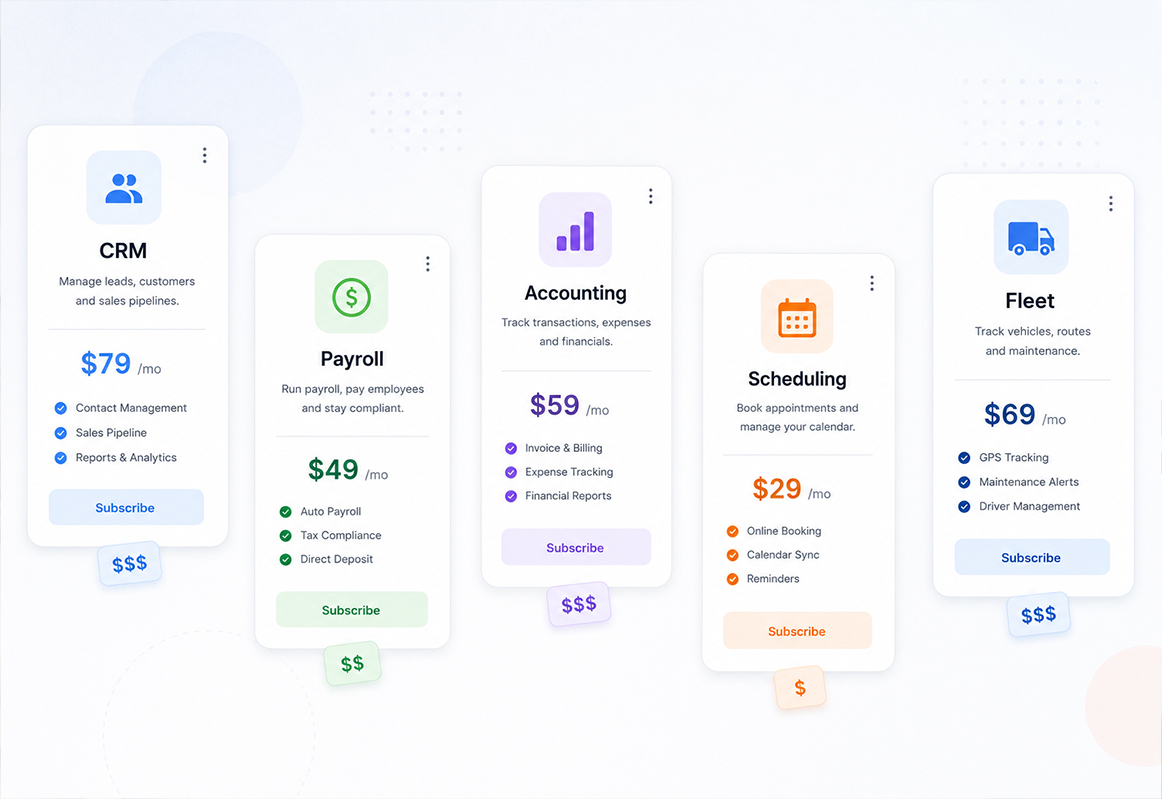 AuxoBooks separate tools preview