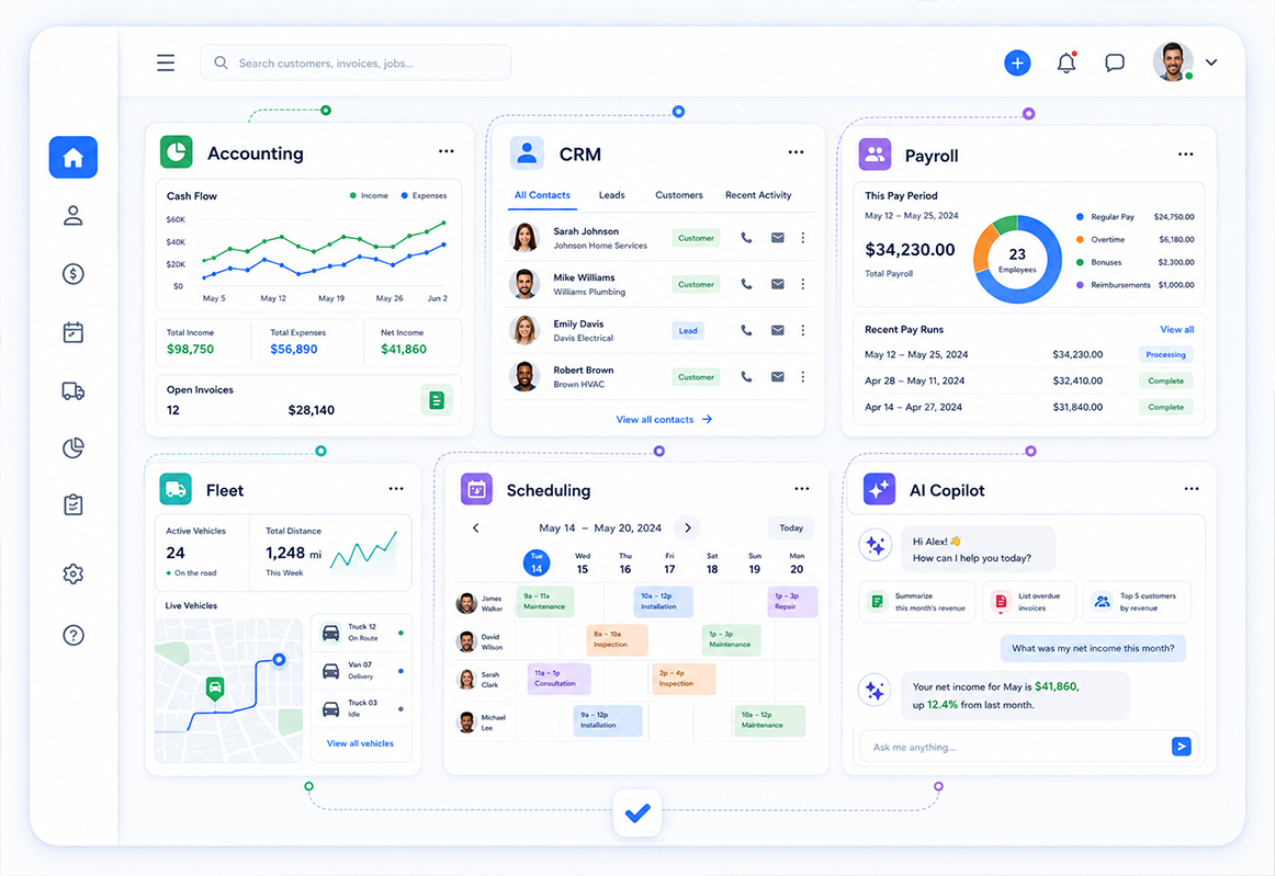 AuxoBooks features preview