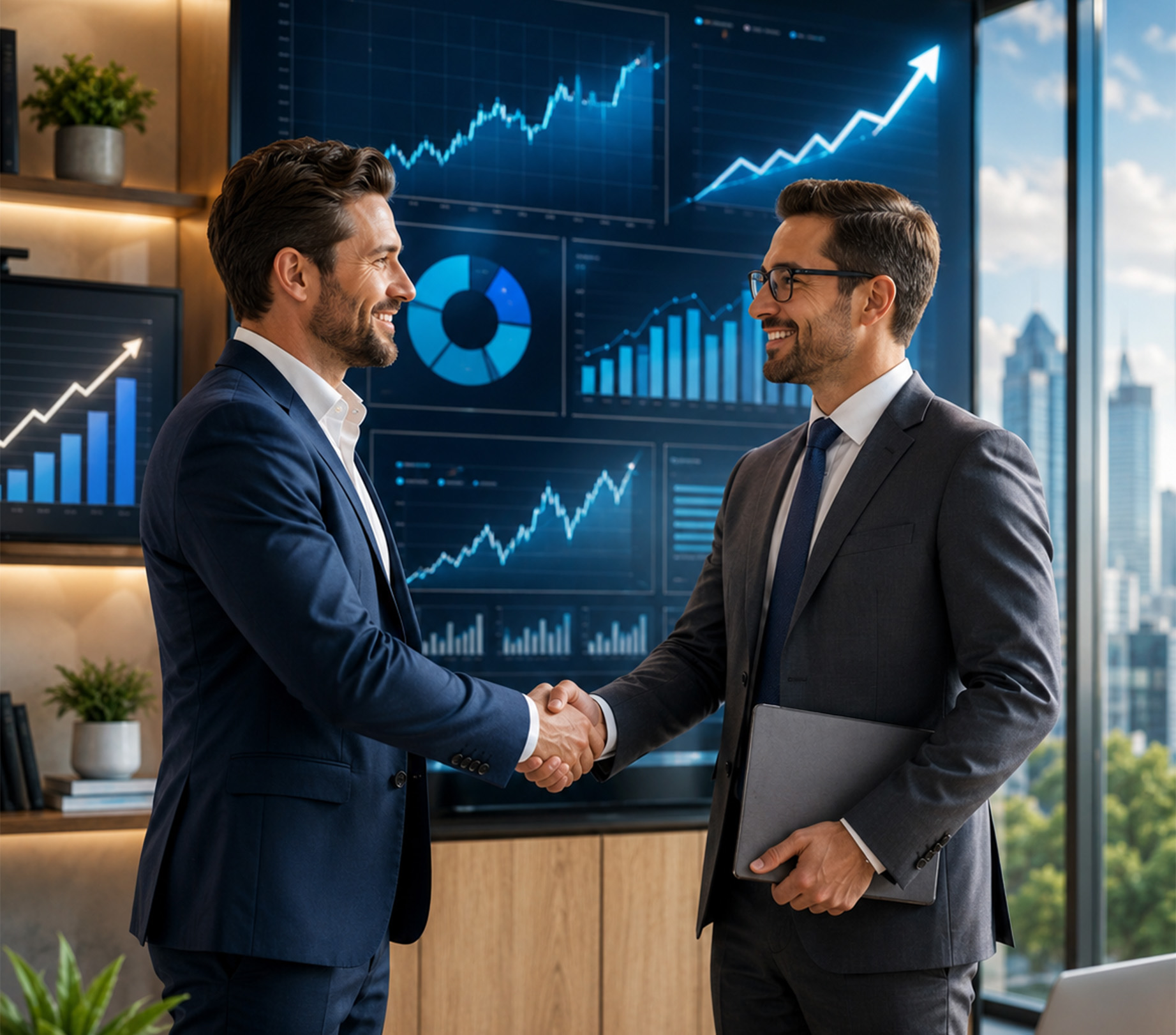 AuxoBooks business growth dashboard